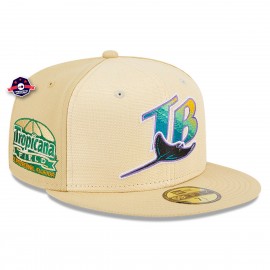 Cap 59Fifty - Tampa Bay Rays - Raffia New Era - Creme