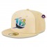 Cap 59Fifty - Tampa Bay Rays - Raffia New Era - Creme