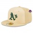 Cap 59Fifty - Oakland Athletics - Raffia New Era - Creme