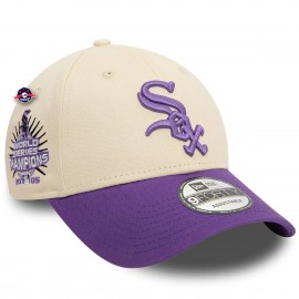 9Forty - Chicago White Sox - Aufnäher - Hellbeige