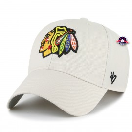 Kappe '47 - Chicago Blackhawks - MVP Bone - Elfenbeinfarben