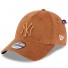 Cap - New York Yankees - Cord - 9Forty - Braun