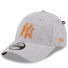 Mütze New Era - New York Yankees - Grau meliert - 9Forty - Jersey Essential