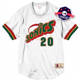 Crewneck T-Shirt - Gary Payton - Mitchell and Ness