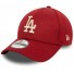 New Era 9Forty Cap - Los Angeles Dodgers - Pivot Knit - Rot