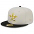 New Era 59fifty Kappe - Houston Astros - Two Tone Stone - Grau