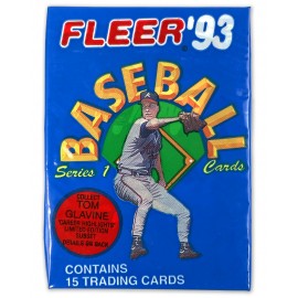 Pack Fleer - Baseball '93 Series 1 - 15 Trading Cards