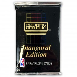 NBA Trading Cards Pack - Skybox Inaugural Edition 1990 - 15 Karten