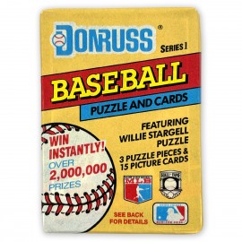 MLB Trading Cards Pack - Donruss Series 1 - 15 Karten