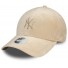 New Era 9Forty Cap New York Yankees Women Diamante Velours Creme