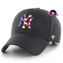 Cap - New York Yankees Flag Fill - Schwarz