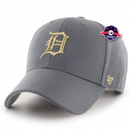 Cap - Detroit Tigers Metallic - Charcoal