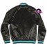 Satinjacke - Charlotte Hornets - - Mitchell and Ness