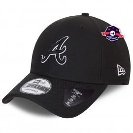 9Forty - Atlanta Braves - Diamond Era - Schwarz