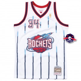 NBA Jersey - Hakeem Olajuwon - Houston Rockets - Weiß