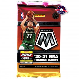 Pack Trading Cards NBA - 2021 Mozaic ( Blaster Box) - 4 Karten