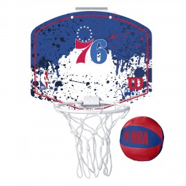 Mini Basketballkorb Wilson NBA - - Philadelphia 76ers