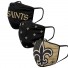 Stoffmasken - New Orleans Saints - 3er-Set