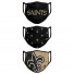 Stoffmasken - New Orleans Saints - 3er-Set