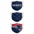 Stoffmasken - New England Patriots - 3er-Set