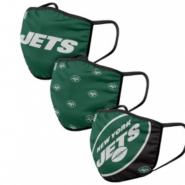 Masken aus Stoff - New York Jets - 3er-Set