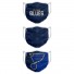 Stoffmasken - St Louis Blues - 3er-Set