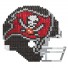 3D - Helm der Tampa Bay Buccaneers - NFL puzzle