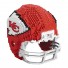 3D - Helm der Kansas City Chiefs - NFL puzzle