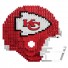 3D - Helm der Kansas City Chiefs - NFL puzzle