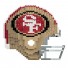 3D - Helm der San Francisco 49ers - NFL puzzle