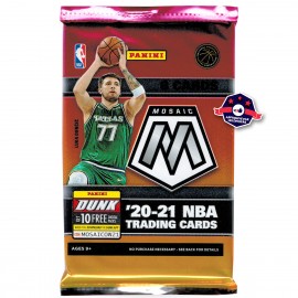 Pack Trading Cards NBA - 2021 Mozaic (Mega Box) - 8 Karten