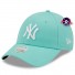 Cap New Era - New York Yankees - Türkis - Frauen - - 9Forty