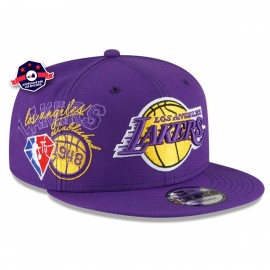 Cap 9Fifty - Los Angeles Lakers - Back Half - Violett