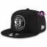 Cap 9Fifty - Brooklyn Nets - Back Half - Schwarz