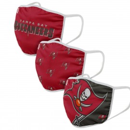 Stoffmasken - Tampa Bay Buccaneers - 3er-Set