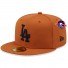 Cap New Era - Los Angeles Dodgers - 59Fifty - Karamellbraun