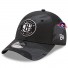 Cap - Brooklyn Nets - Camo Black - - 9Forty