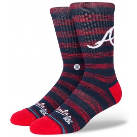 Socken - Atlanta Braves - Twist Crew - - Stance