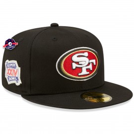 59fifty Cap - San Francisco 49ers - Side Patch - Schwarz