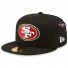 59fifty Cap - San Francisco 49ers - Side Patch - Schwarz