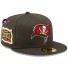 59fifty Cap - Tampa Bay Buccaneers - Side Patch - Dunkelgrau