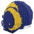 BRXLZ 3D Puzzle - Helm der Los Angeles Rams - NFL