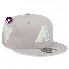 Kappe 9Fifty - Arizona Diamondbacks - Pastel Patch - Grau