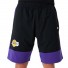 NBA Shorts - Los Angeles Lakers - Color Block - Schwarz - New Era