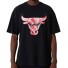 NBA T-Shirt - Chicago Bulls - Infill Graphic Black - New Era